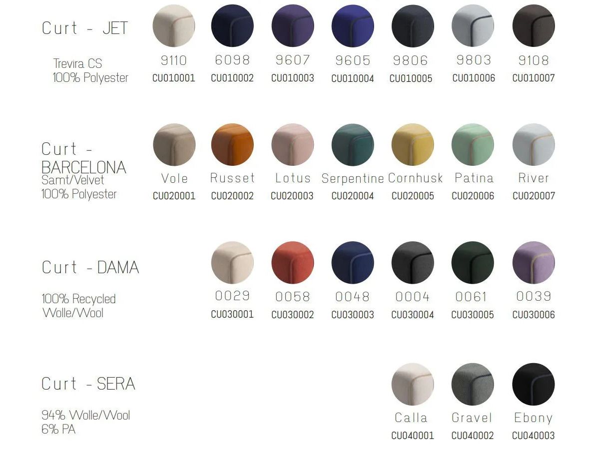 2-местный модульный тканевый диван AMBIVALENZ Curt ARCH-00047021 - Вид №79