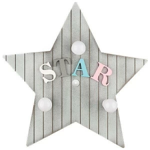 Детский настенный светильник Toy-Star "Звезда" NOWODVORSKI  326290 Серый