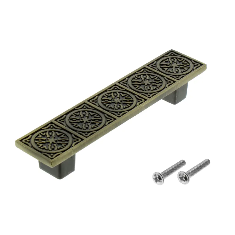 Мебельная ручка-скоба Kerron RS-040 96 мм бронза STLM-2147780 - Вид №1