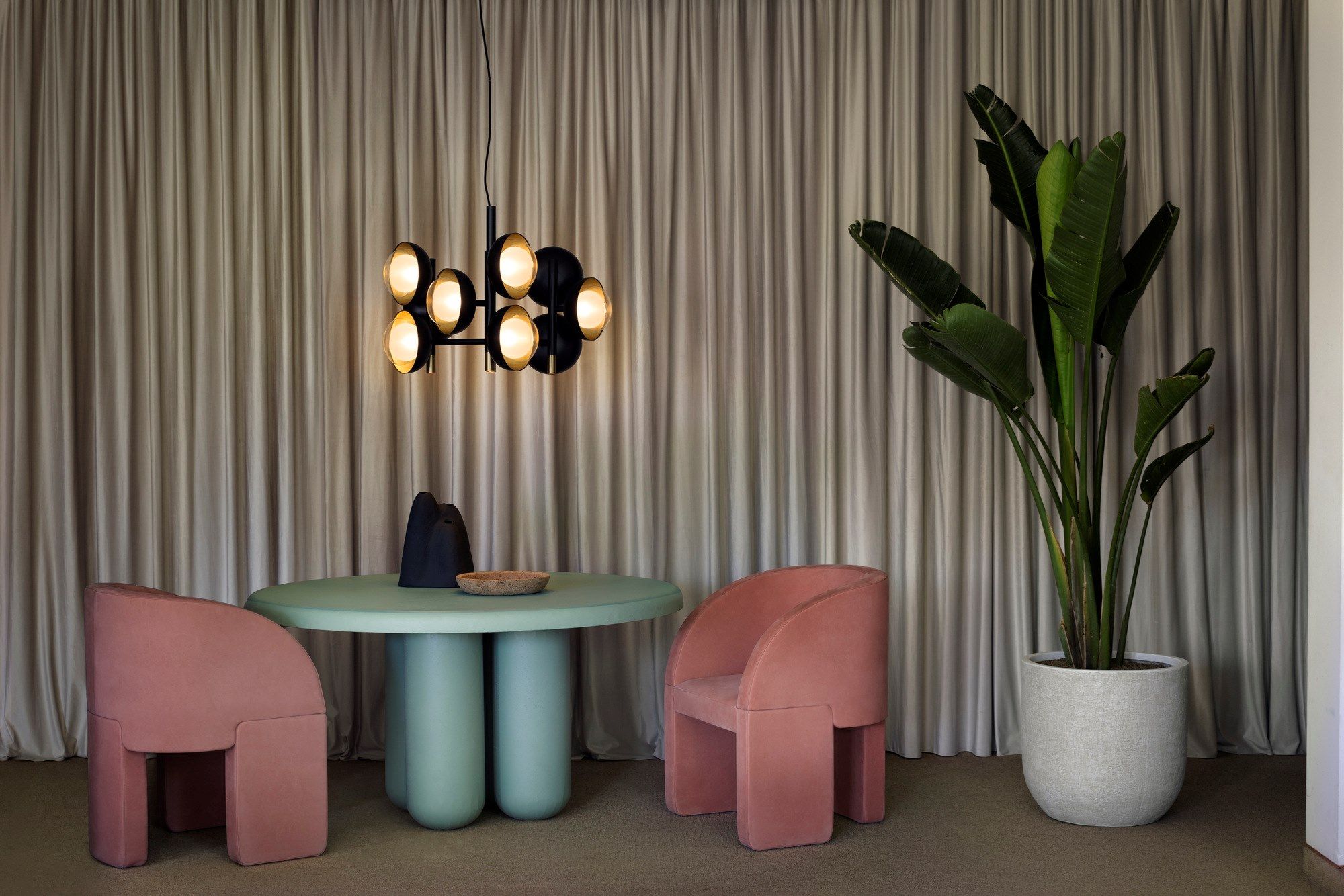 Подвесной светильник из металла и боросиликатного стекла Tooy ARCH-00120312 - Вид №1