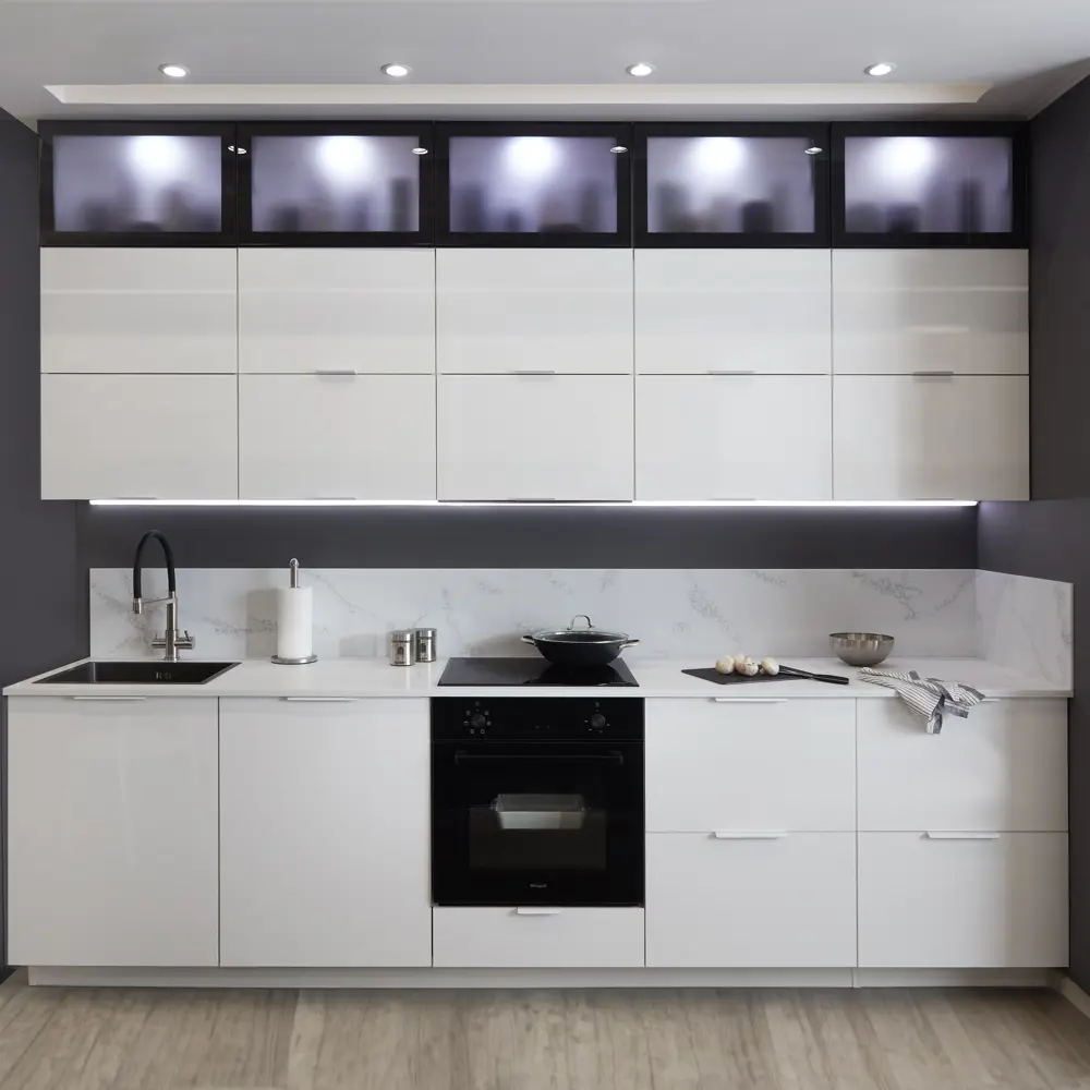 Фасад кухонного шкафа Аша 79.7x38.1 см KONSENSA ДСП цвет белый STLM-2030788 - Вид №12