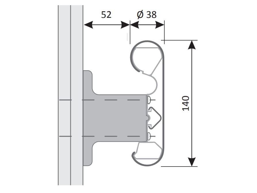 Защита бампера / поручня в Life-Blend® Styla BH.140 ARCH-00021008 - Вид №2