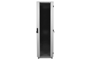 16301543 Напольный телекоммуникационный шкаф стеклянная дверь, серый ШТК-М-42.6.6-1ААА ЦМО