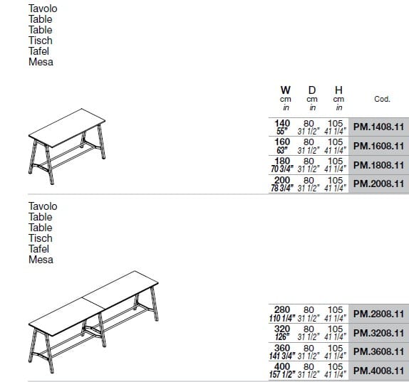 Высокий прямоугольный стол для совещаний с системой люверсов Bralco Полярный ARCH-00070603 - Вид №1