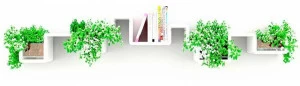 Prieto Studio Модульная полка из мдф  Pla003