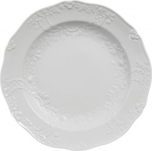 10525256 Meissen Тарелка закусочная 20см "Новый марсель, белый рельеф" Фарфор