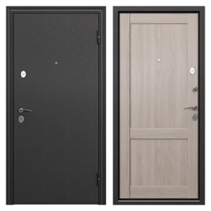 Дверь входная металлическая Ронда 860 мм правая цвет танганика бора