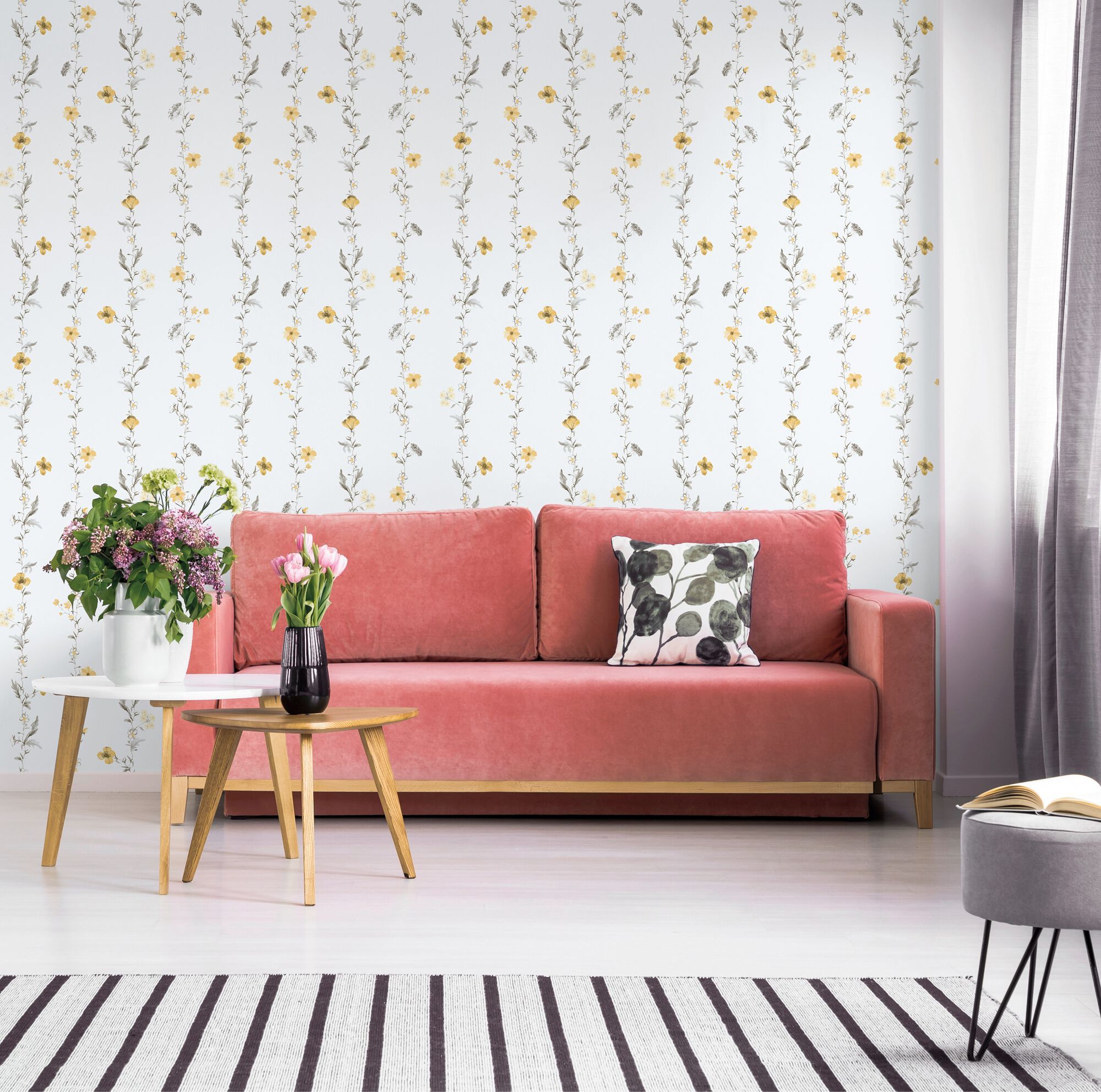 Обои с цветочными мотивами ICH Hana ARCH-00104887 - Вид №4