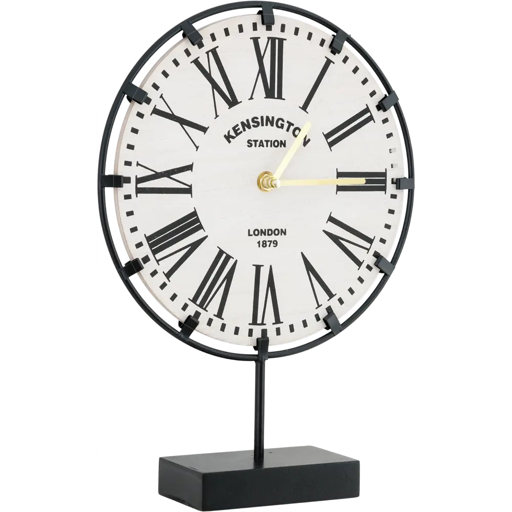 Часы настольные, цвет белый, Ø 24 см Atmosphera Retro STLM-2203174 - Вид №2