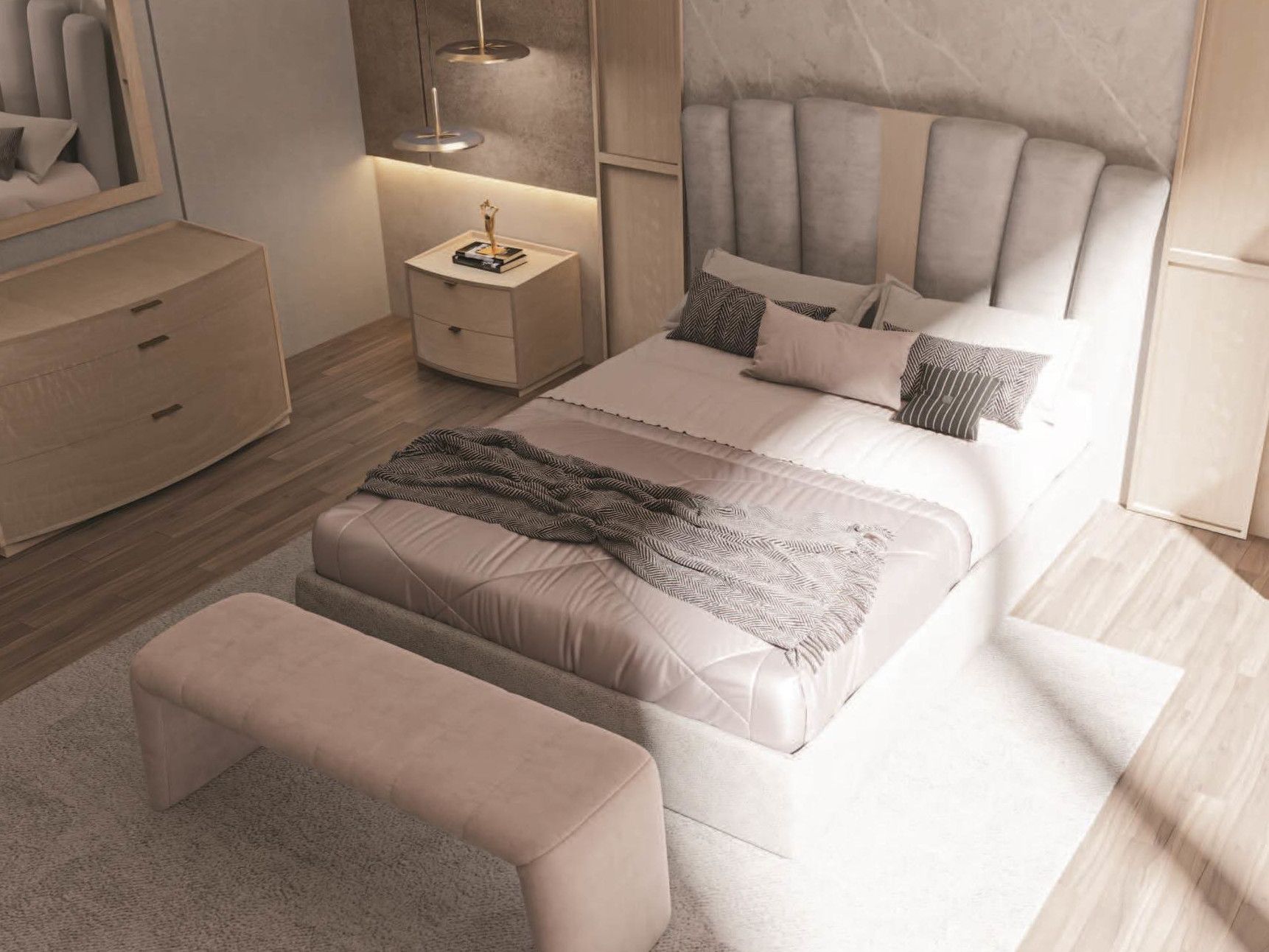 Прямоугольная тумбочка с ящиками CASA +39 Phoenix ARCH-00139845 - Вид №1