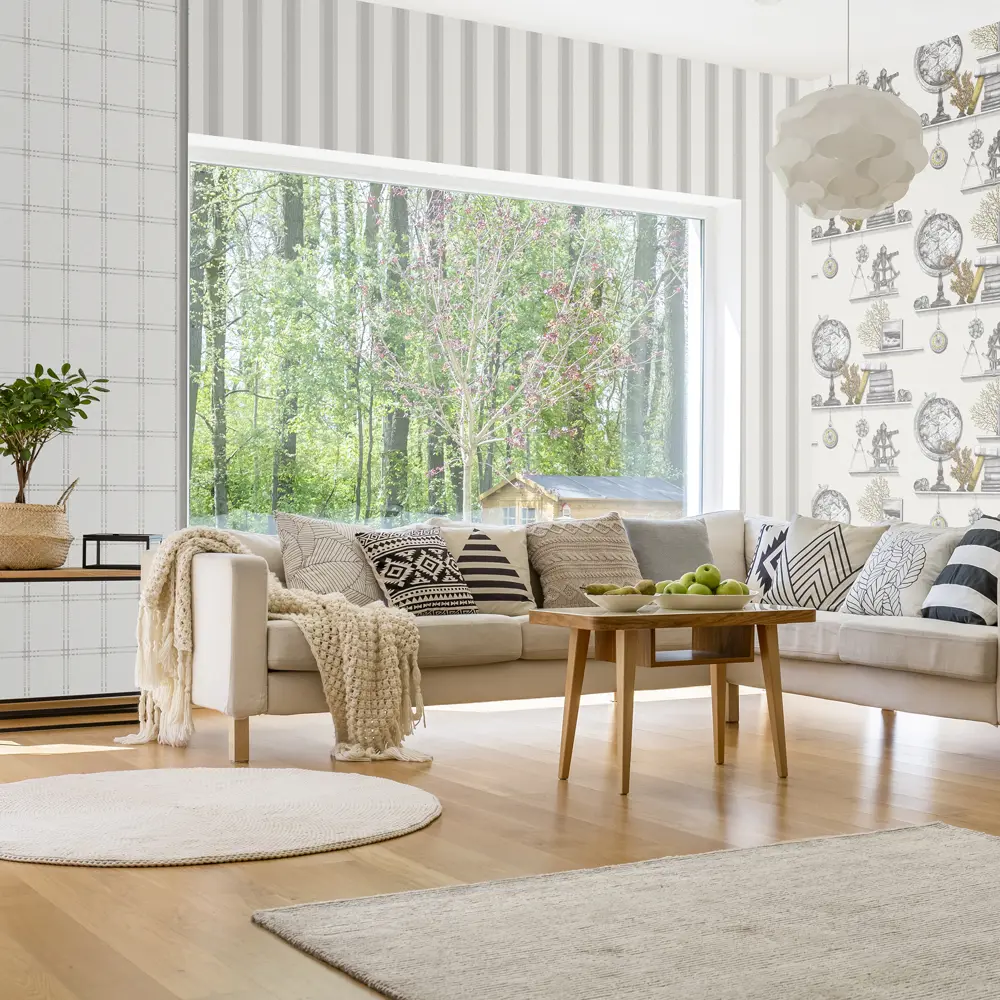 Обои флизелиновые Euro Décor «Sea» 1147-01, 1.06x10 м, цвет серый 82024410 STLM-2063575 EURO DECOR - Вид №5