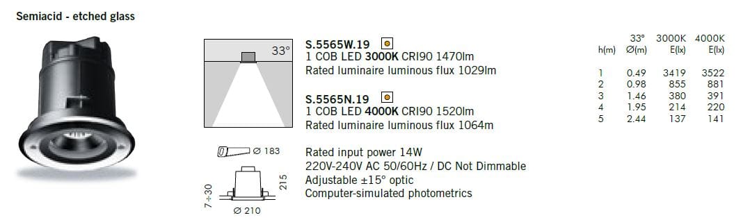 Круглый утопленный прожектор SIMES ARCH-00146393 - Вид №5
