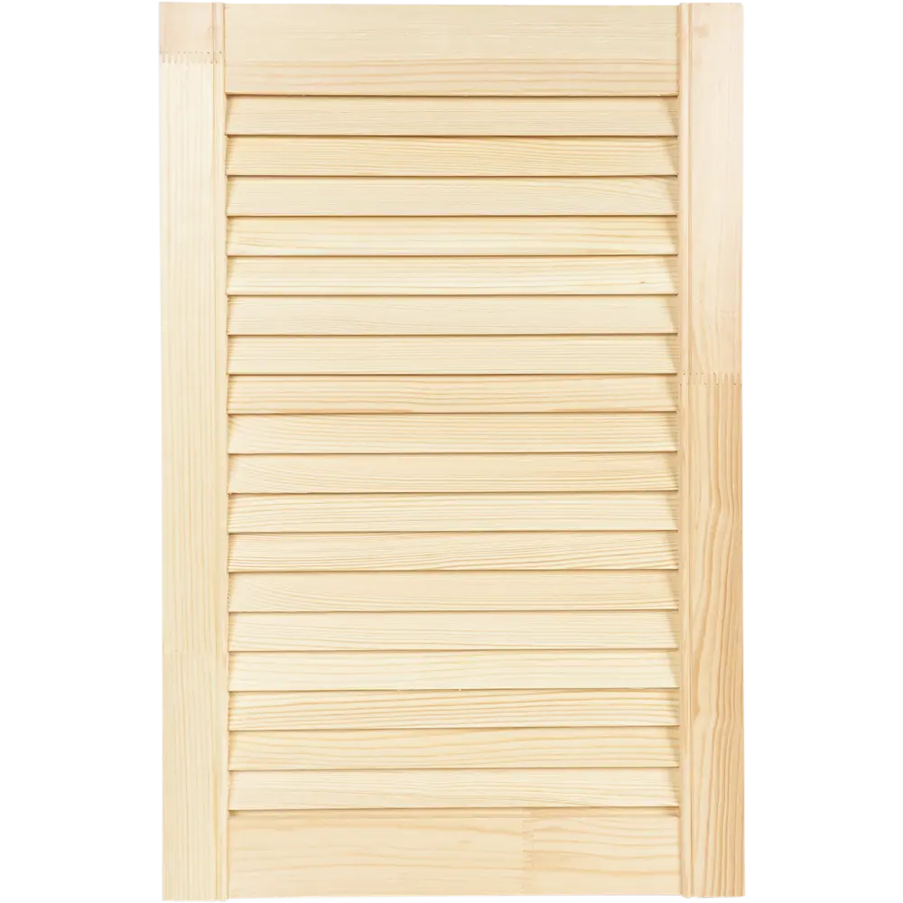 Дверка жалюзийная 605x394x20 мм хвоя сорт А/В Santreyd STLM-2084807 - Вид №2