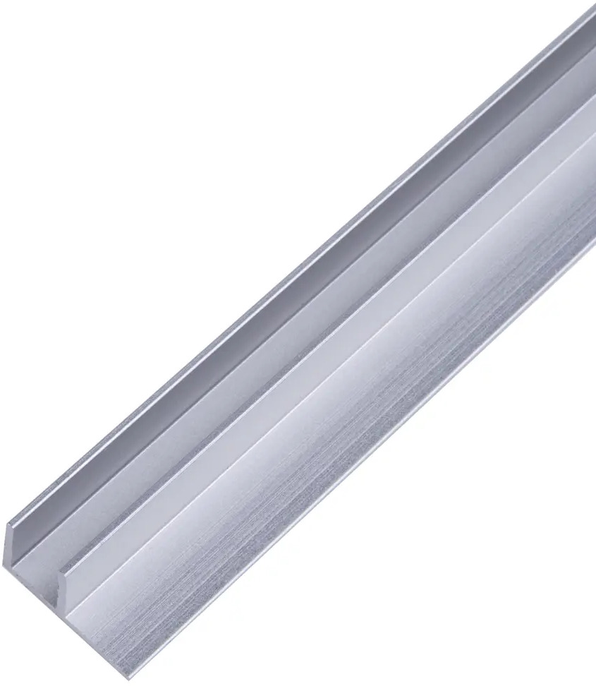 17832591 Планка для стеновой панели угловая 60x1.7x0.4 см алюминий STLM-0008733