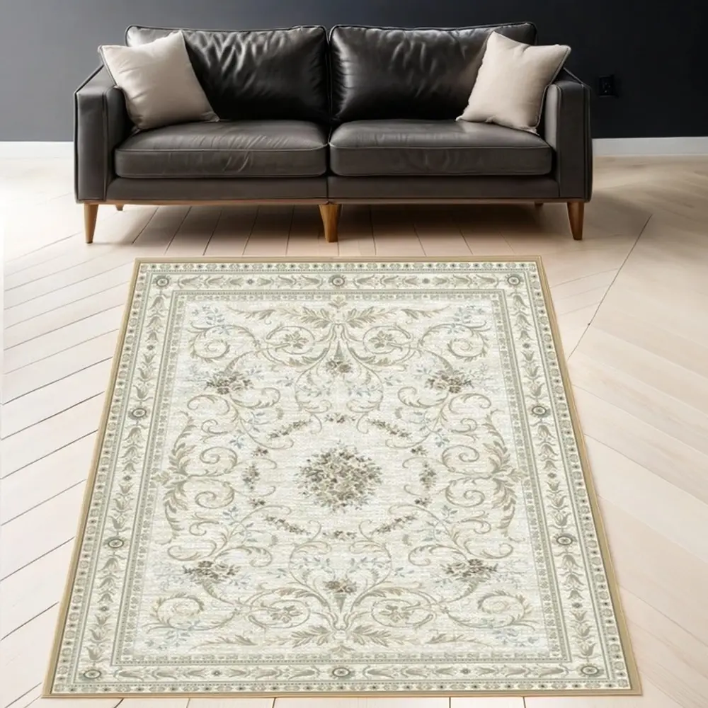 Ковер Genova 65x110 см вискоза 066/656561 цвет бежевый RAGOLLE STLM-2159430