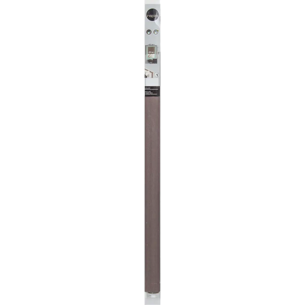 Штора рулонная Inspire Шантунг 80х250 см цвет коричневый 82038550 STLM-2136452  - Вид №4