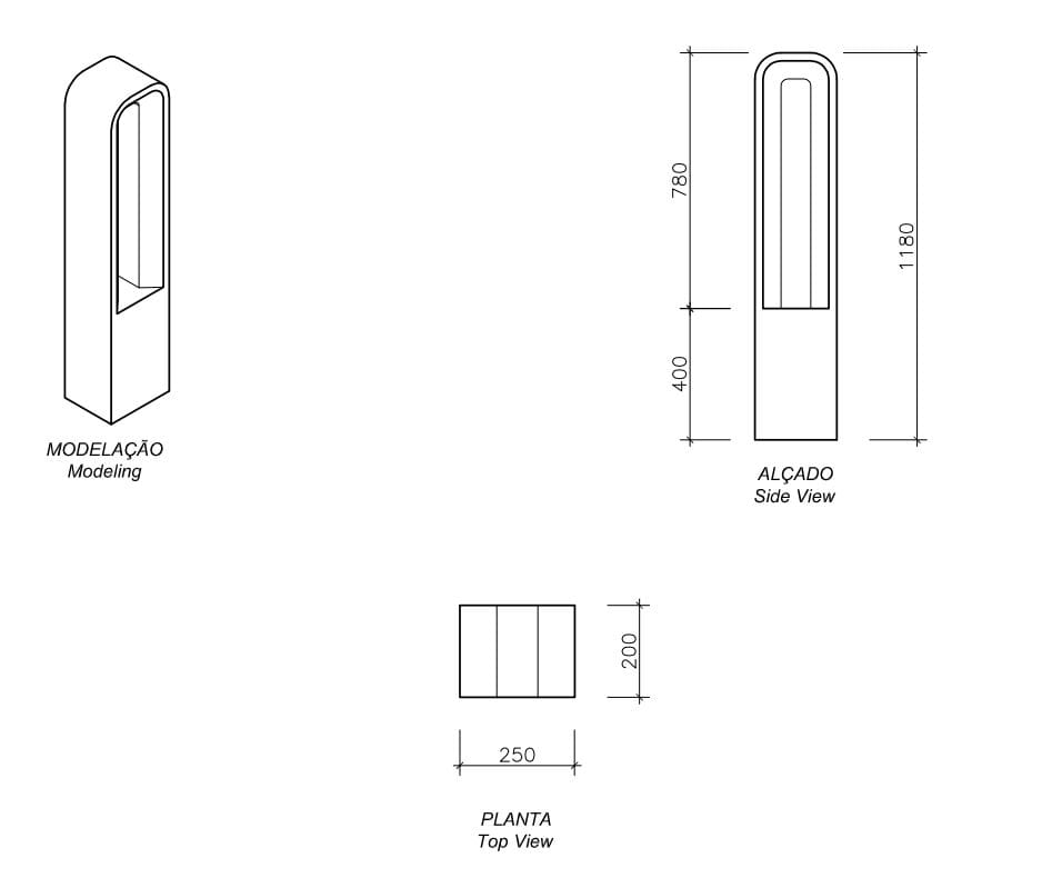 Бетонный пол фонтан amop Modular ARCH-00081569 - Вид №2