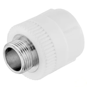 Муфта комбинированная РВК 3/4"x32 мм НР полипропилен 20412 12761077 STLM-2074715
