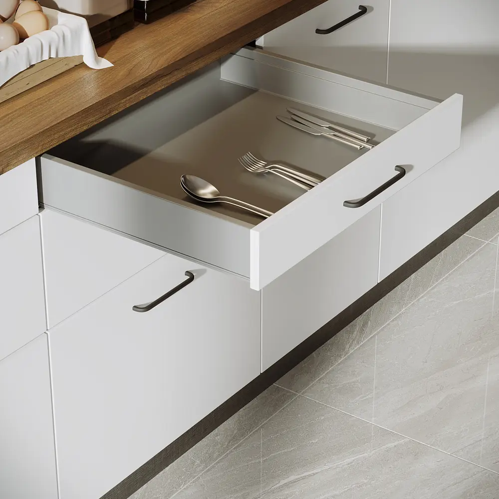 Ящик Delinia ID 56.8x9.4x48 см металл цвет серый Отсутствует STLM-2139296