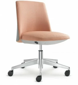 LD Seating Офисное кресло из ткани с 5 спицами на колесиках Melody design