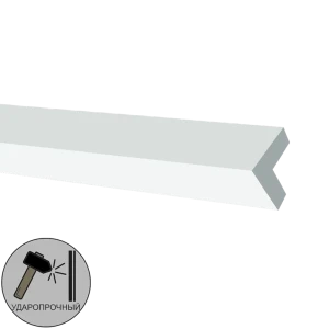 Уголок полистирол ударопрочный Decor-Dizayn DD803 белый 30 мм