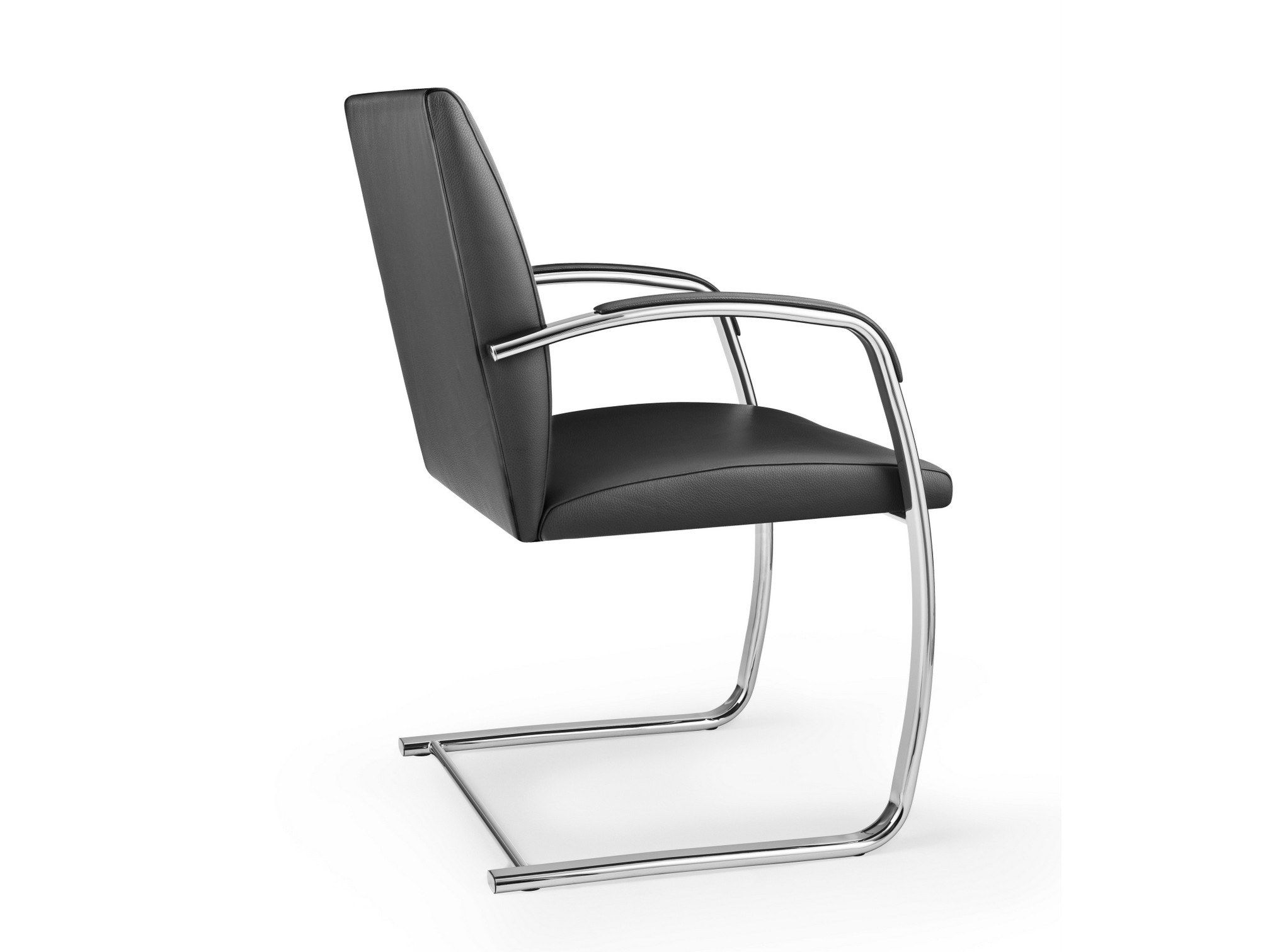 Кожаный консольный стул с подлокотниками Spiegels .prado ARCH-00149674 - Вид №2