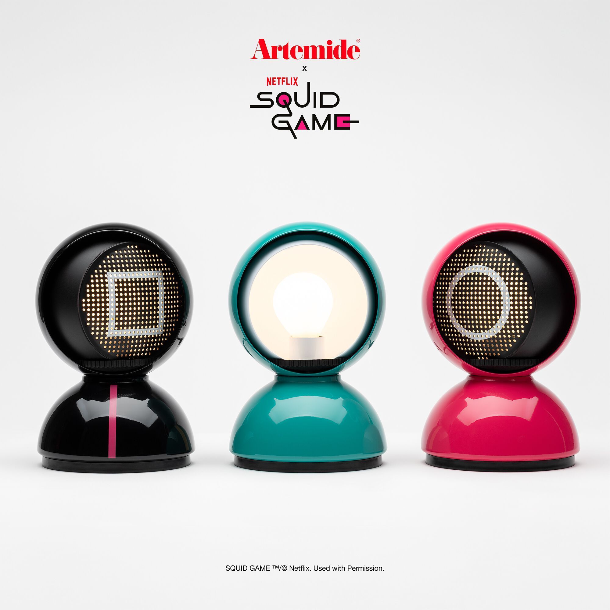 Окрашенная металлическая светодиодная настольная лампа In Stock Artemide ARCH-00124231 - Вид №10