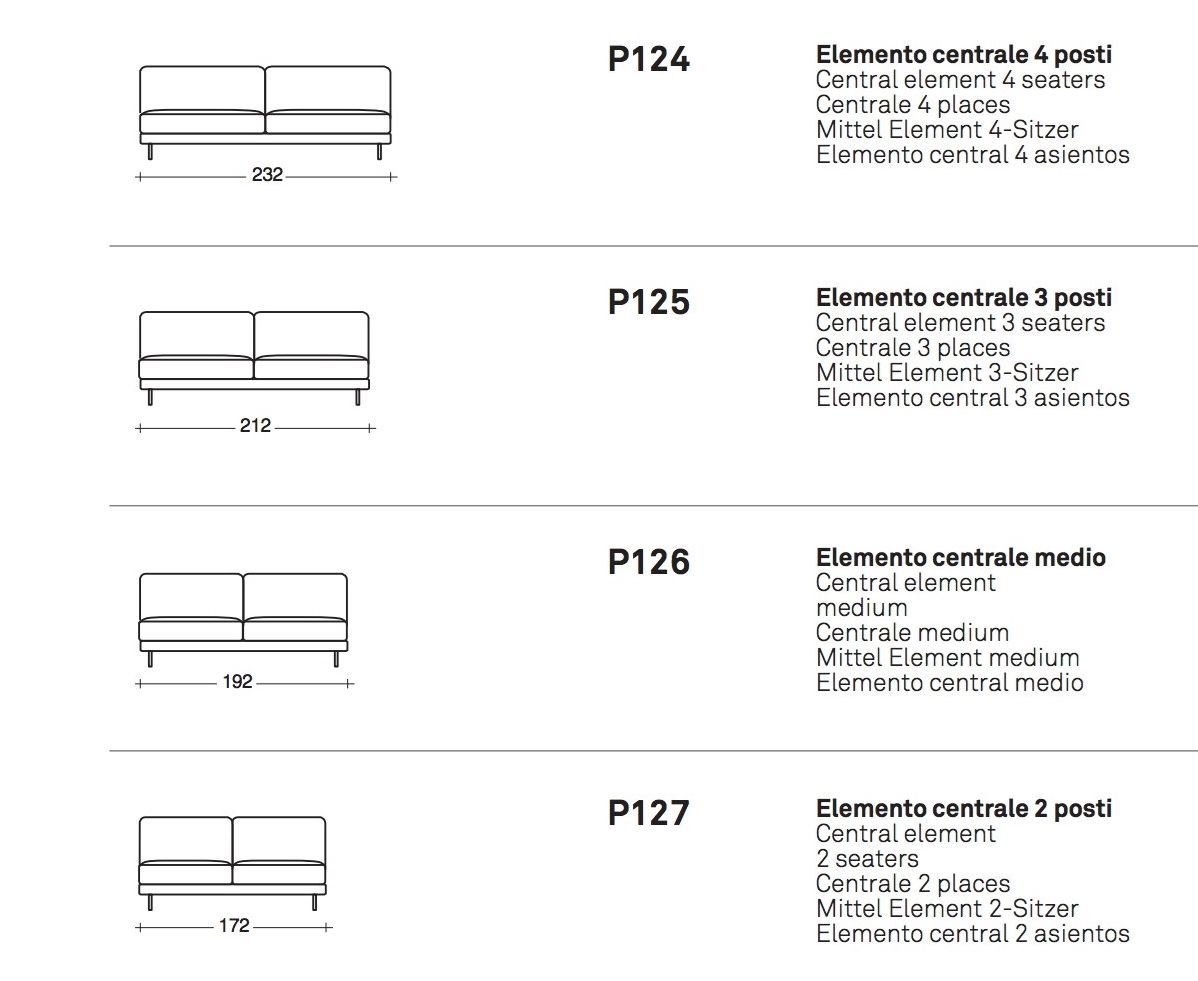 Секционный тканевый диван с полуостровом VALENTINI Slim New ARCH-00136564 - Вид №5