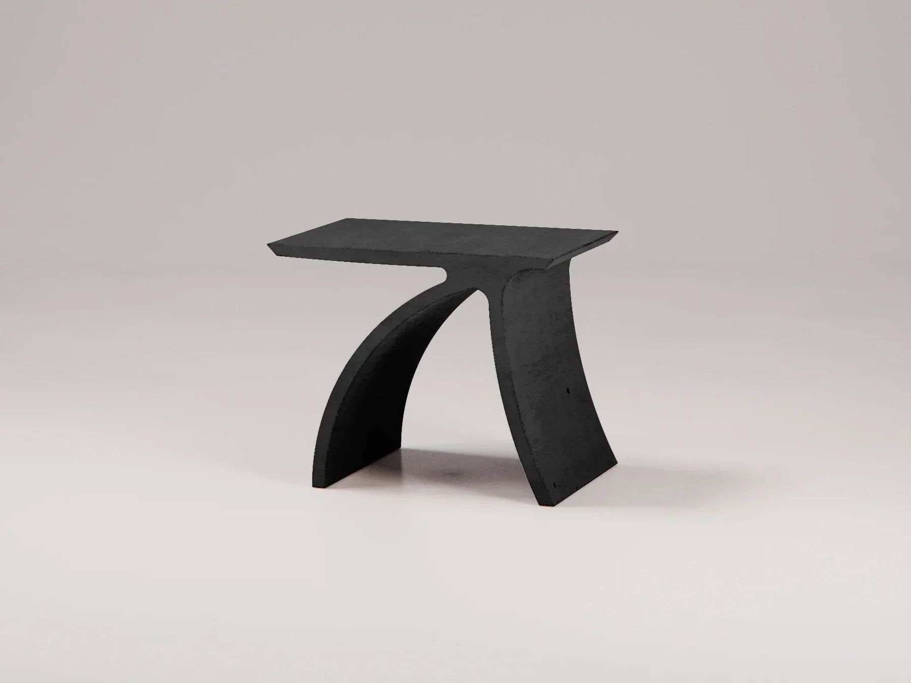 Прямоугольный бетонный журнальный столик Forma&Cemento Abecedario ARCH-00095673