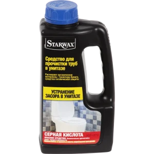 Средство для прочистки труб в унитазе Starwax, 1 л