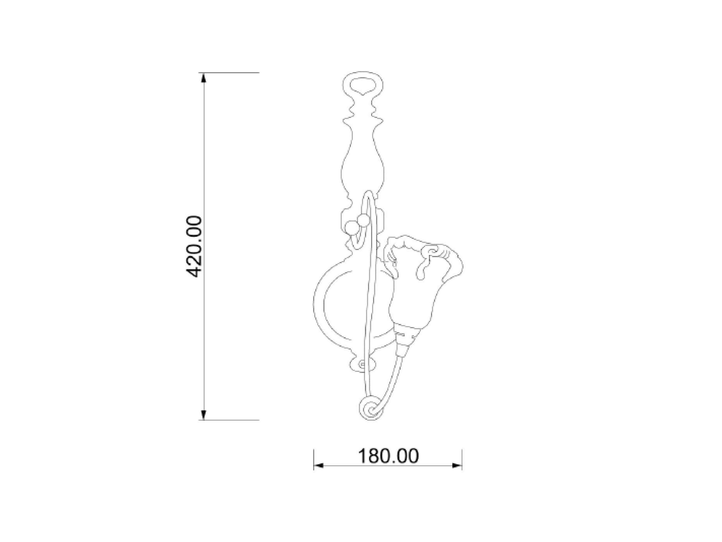 Светодиодный настенный светильник Lampex Italiana IRIS ARCH-00136348 - Вид №1