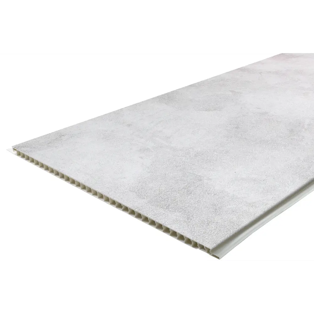 FINEBER Стеновая панель ПВХ «Камень серый» для влажных помещений 89356219 STLM-1012896 - Вид №2