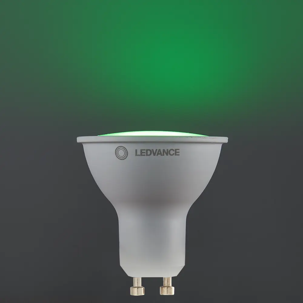 Набор умных ламп светодиодных Wi-Fi Ledvance Smart Plus GU10 220-240 В 5 Вт спот прозрачная 350 лм, изменение цвета RGB, 3 шт STLM-2123841 - Вид №6