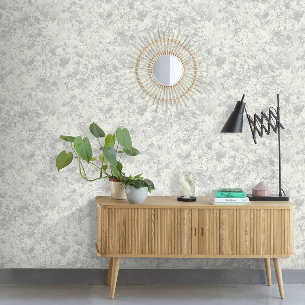 Обои флизелиновые Inspire Carolin-stella серые 1.06 м Granit 5 CAROLYN STLM-2007865 - Вид №2