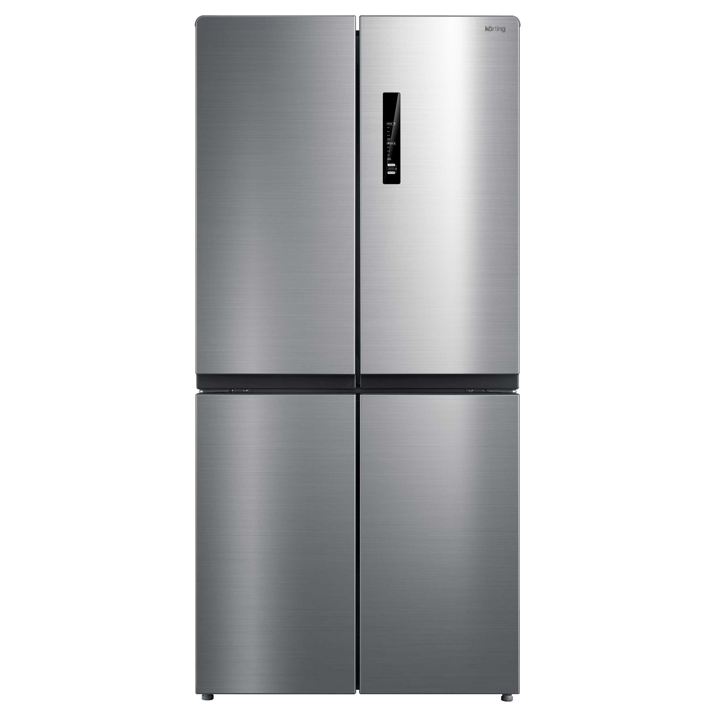 91075747 Отдельностоящий холодильник KNFM 81787 X 83.3x177.5 см цвет нержавеющая сталь STLM-0471068 KORTING