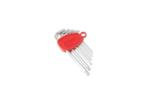 16483631 Набор 6-гранных Г-образных ключей длинные, с шаром, 7 предметов F-5072LBS Forsage