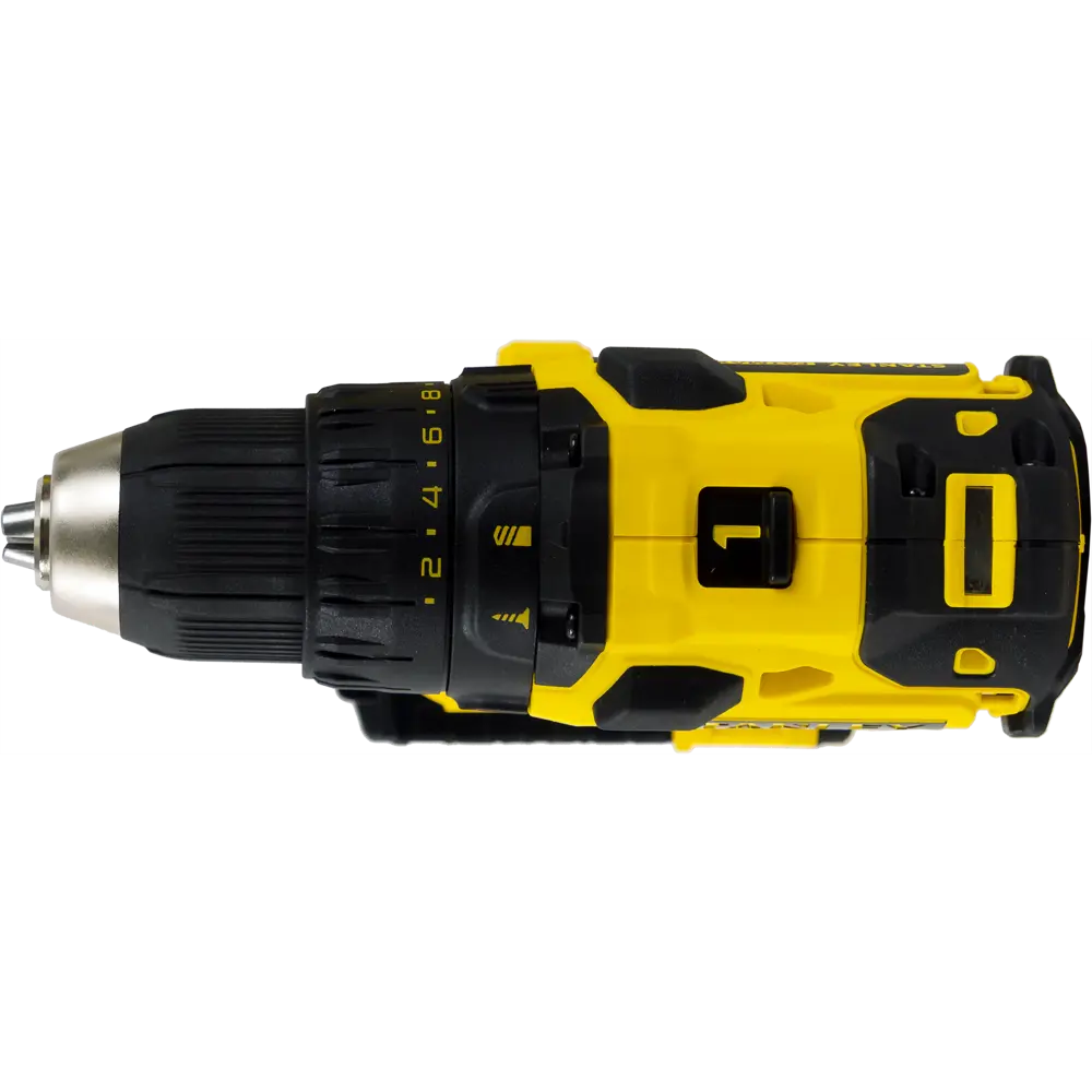 Шуруповерт бесщеточный аккумуляторный Stanley Fatmax FMC607D2, 18 Вт Li-ion 2х2 Ач STLM-2129712 - Вид №2