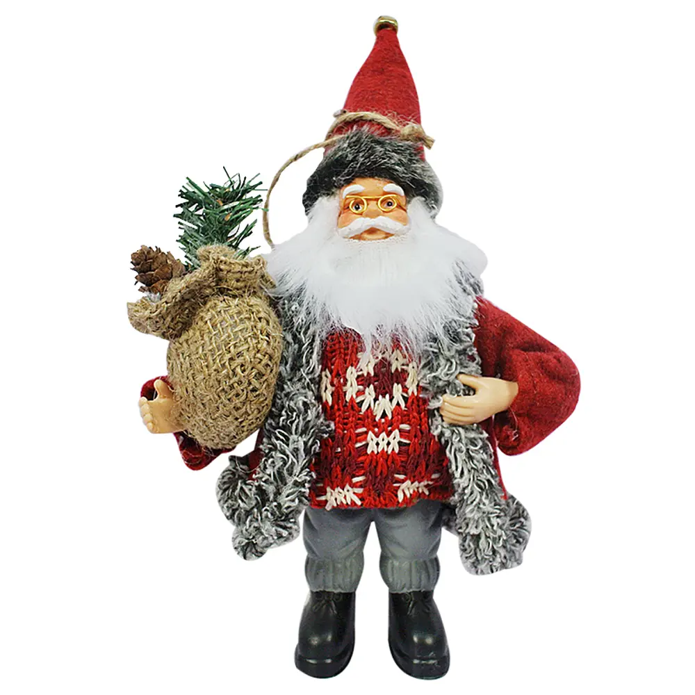 Игрушка мягкая «Санта DF-211» 18 см Santreyd STLM-2062748