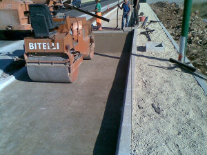 Стабилизированное наземное дорожное покрытие