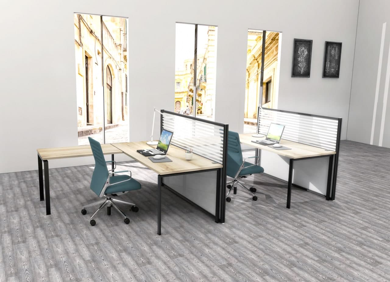 Разделительная панель из метакрилата и алюминия STUDIO T InUno ARCH-00082654 - Вид №2