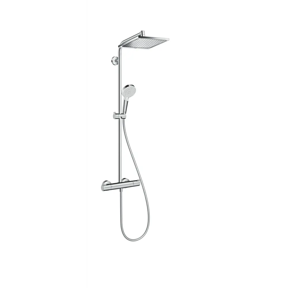 Душевая стойка Hansgrohe Crometta Е 240 2 режима с термостатом 82600636 STLM-2045723 