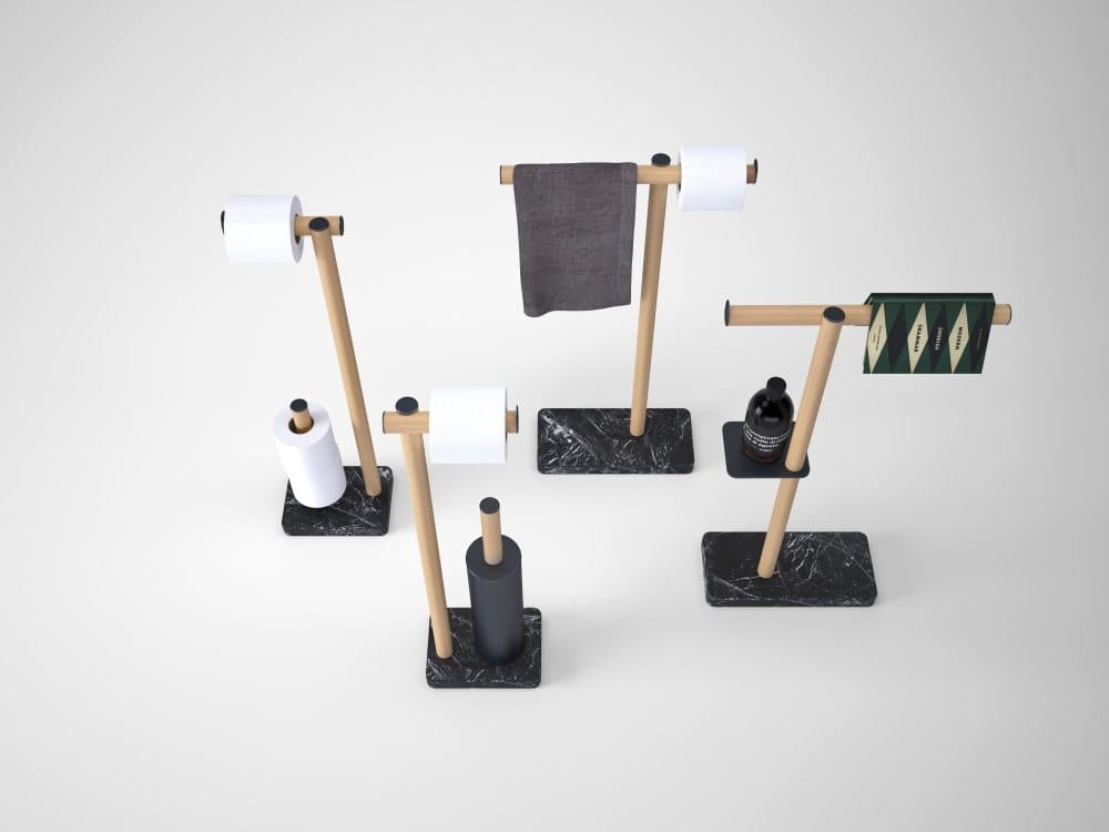 Напольный держатель для полотенец Agape Dot Line ARCH-00064365 - Вид №1