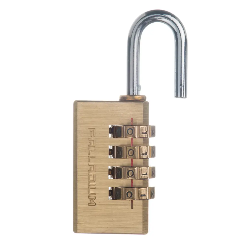 Замок навесной Palladium 401B-28, латунь/сталь STLM-2007759 - Вид №1