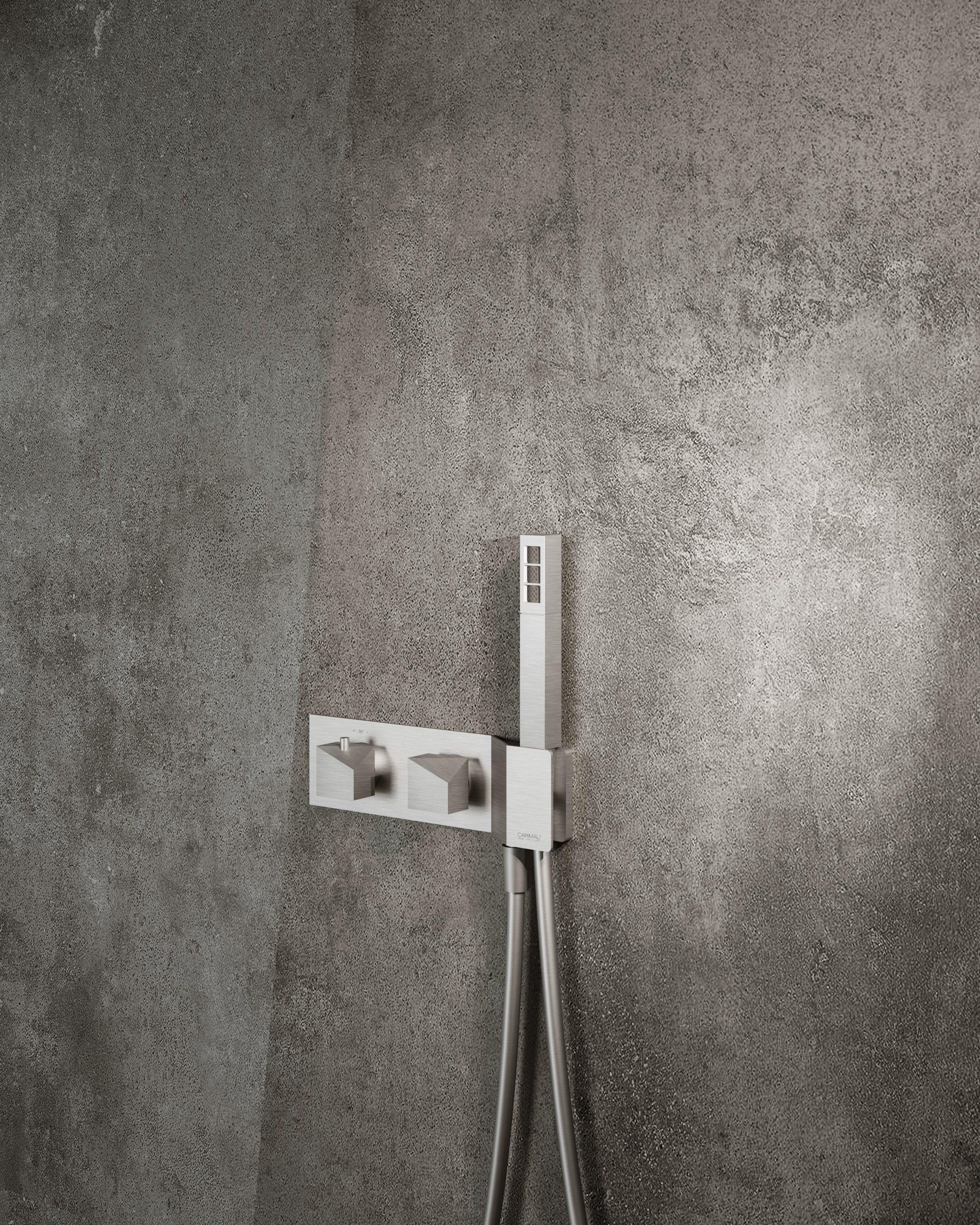 Встраиваемый термостатический смеситель для душа с ручным душем CARIMALI D-SIDE ARCH-00112431 - Вид №1