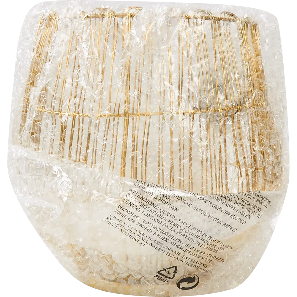 Подсвечник для свечи Atmosphera 18x19 см золотой STLM-2187897 - Вид №2