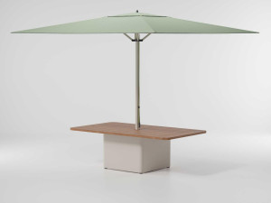 088477 Стол+Основа для зонтика от солнца . Kettal Kettal Objects