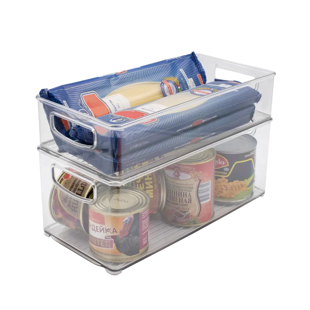 DELINIA Органайзер для холодильника прозрачный 31.2×15.2×7.5 см 85091219 STLM-0058647 - Вид №6