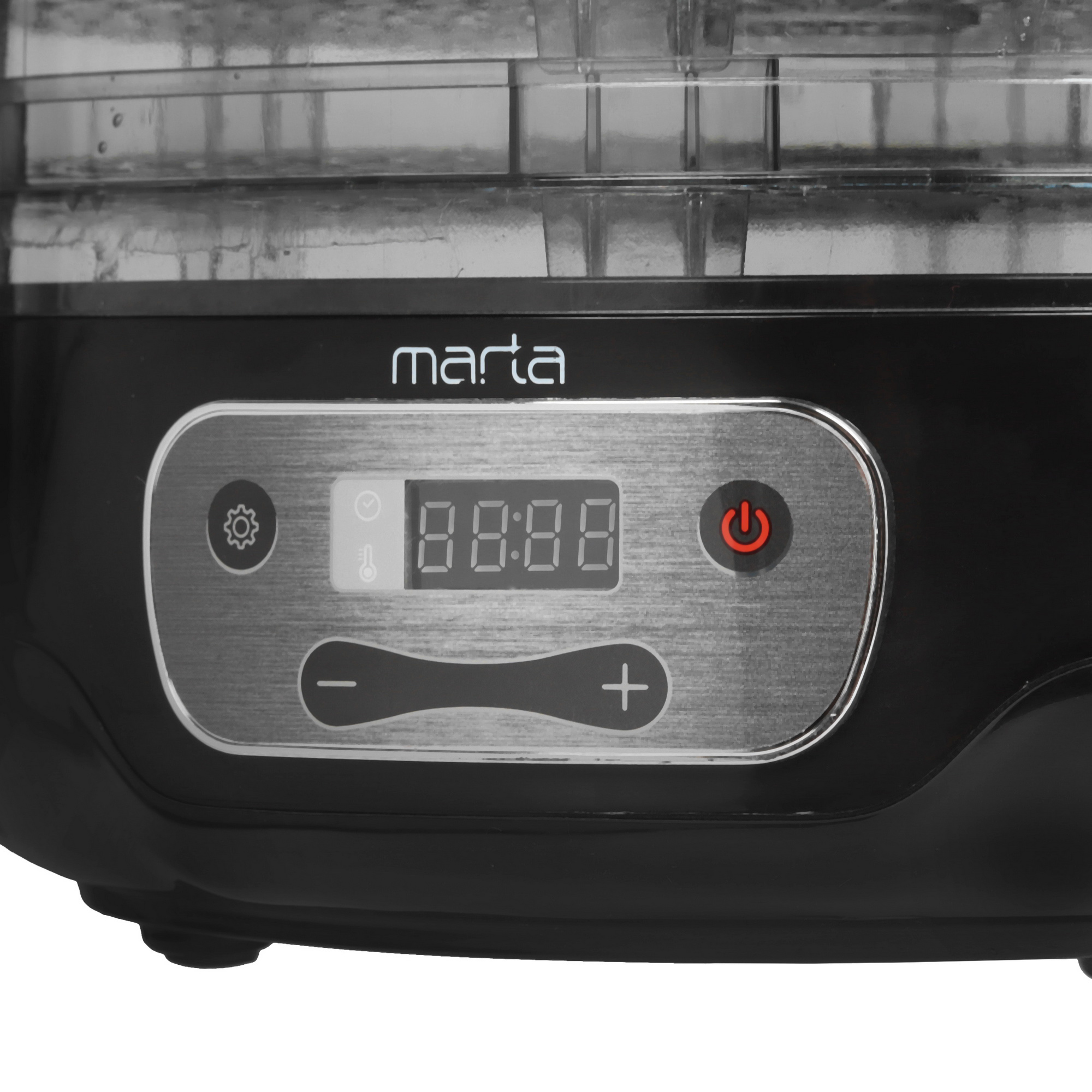 9921943 Сушилка для овощей и фруктов MARTA MFD-507PS черный STDN-0110240 - Вид №3