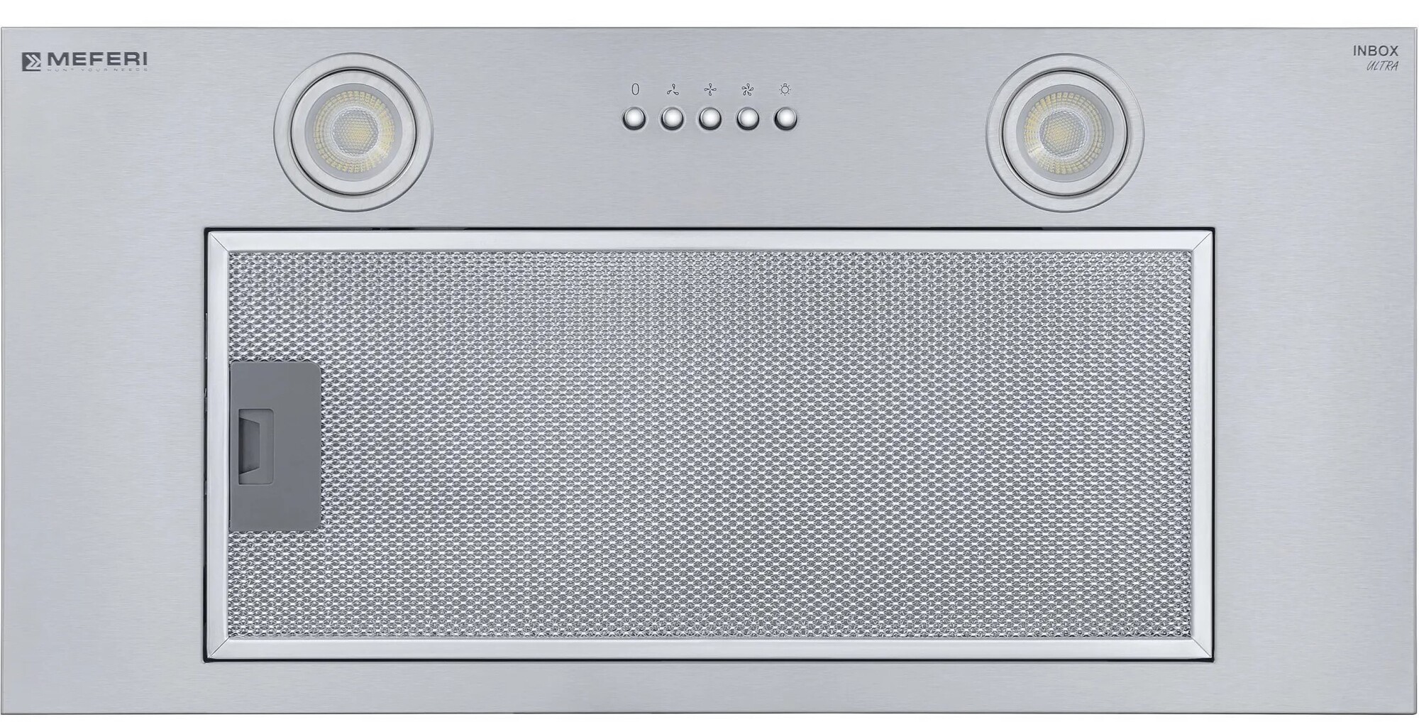 9168680 Вытяжка полновстраиваемая Meferi INBOX60IX ULTRA серый STDN-0075586 - Вид №4