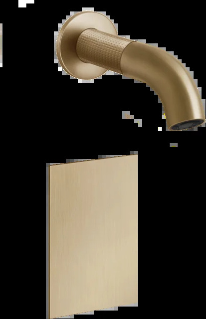 Электронный миксер 54414 726 Gessi Gessi316 ТЕПЛАЯ БРОНЗА BR. PVD